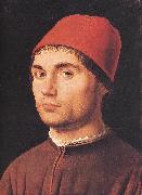Antonello da Messina Portrait of a Man  jj Sweden oil painting artist